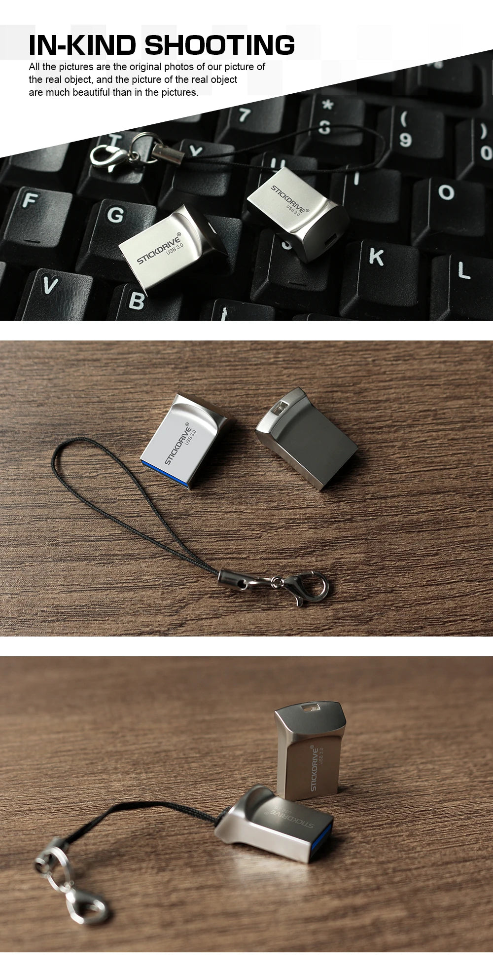 Mini usb 3.0 Flash Drive 128GB 64GB 32GB 16GB high speed usb флэш-накопители memory Flash USB3.0 Stick small u disk