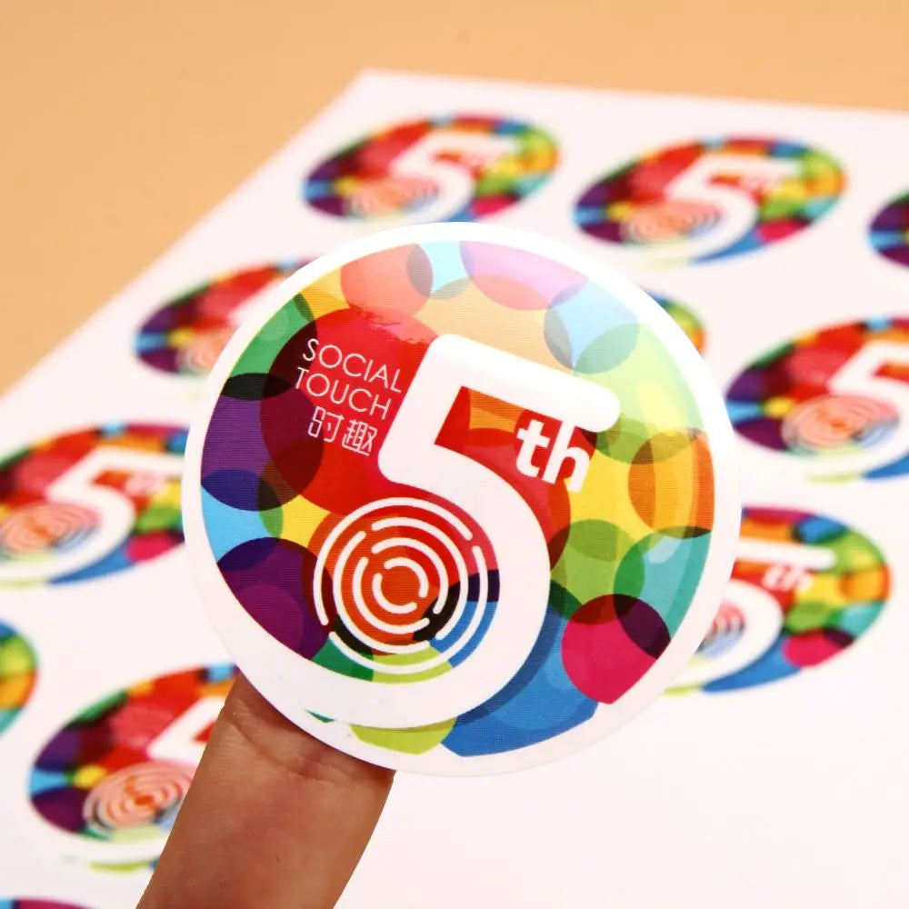 1000pcs Custom Stickers with Logo Personalized Thank You Stickers for Business Customize Your Own Sticker Packaging Labels