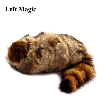 "The Rocky Raccoon Magic Robbie Magic Tricks Stage Street Illusions Gimmick Accessories Prop Funny Appear Spring Animal Magic