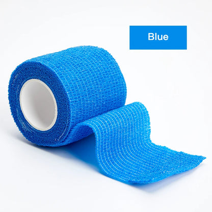 24 Pieces Self Adhesive Bandage Wrap Breathable Vet Wrap Cohesive Bandage First Aid for Pets Athletic Elastic Self Adherent Wrap