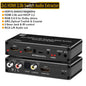 4K 120Hz HDMI audio extractor 4K Support 5.1CH 2 Port HDMI to HDMI Audio ARC Switch with audio toslink stereo For Apple TV PS5