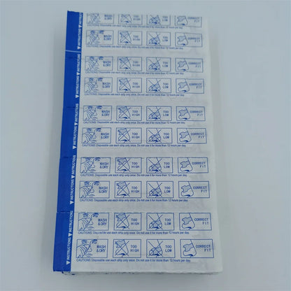 50PCS Breath Nasal Strips Right Aid Stop Snoring Nose Patch Good Sleeping Patch Product Easier Breath Random Pattern