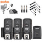 Godox CT-16 16 Channels Wireless Radio Flash Trigger Transmitter + Receiver Set for Canon Nikon Pentax Studio Speedlite Flash