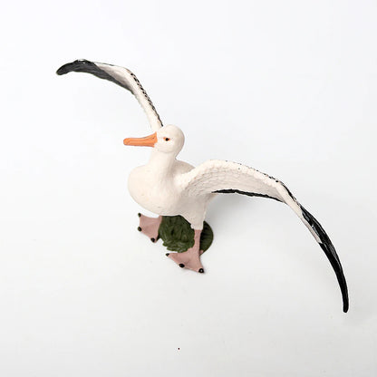Simulated Bald Eagle Owl pelican Parrot Swan Birds Hand Painted Model Toy Figurine for Kids' Collection Science Educational Toys