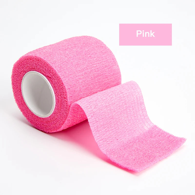 24 Pieces Self Adhesive Bandage Wrap Breathable Vet Wrap Cohesive Bandage First Aid for Pets Athletic Elastic Self Adherent Wrap