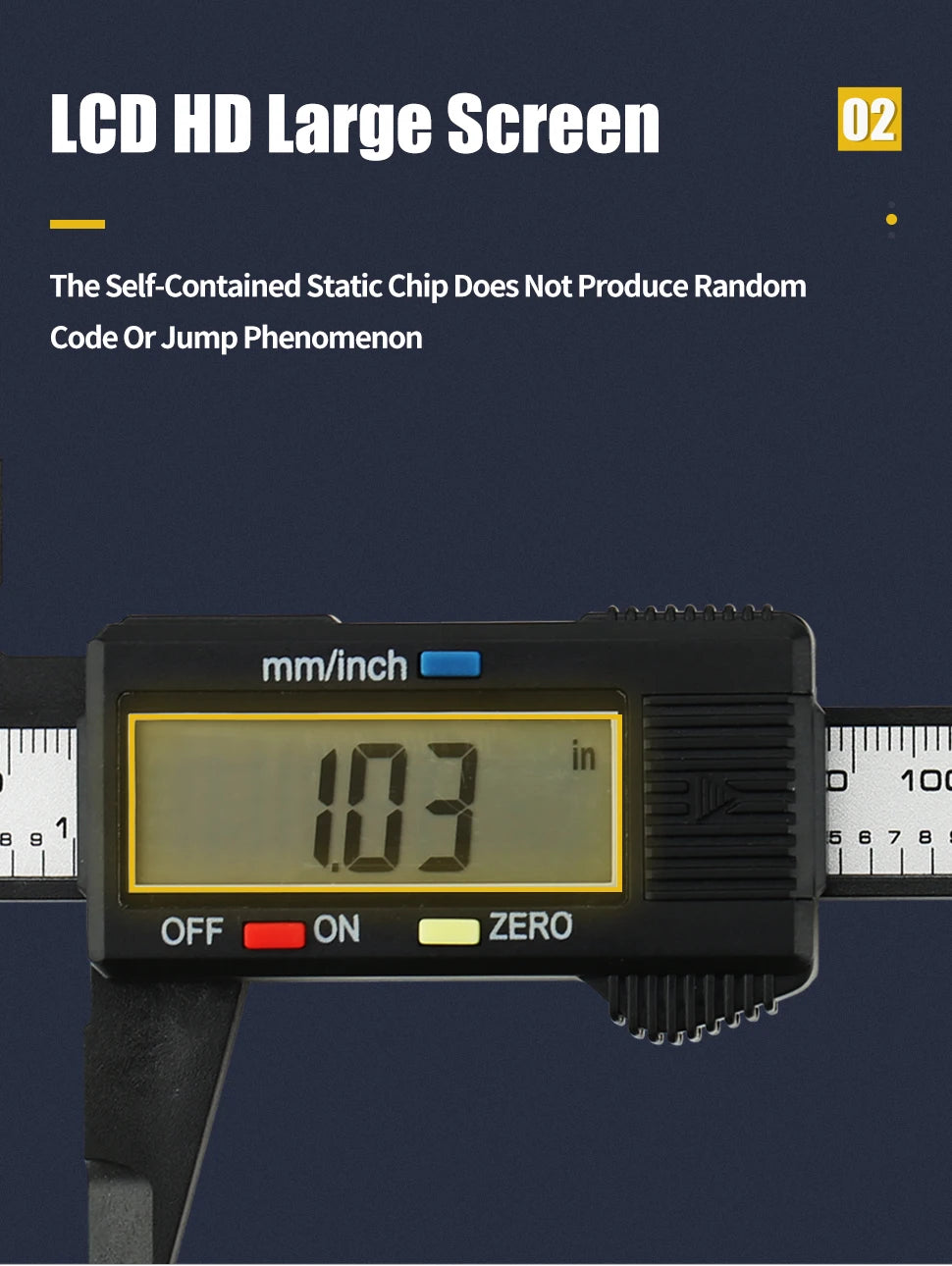 Electronic Pachometer Digital Caliper Vernier Calipers Micrometer Ruler Carbon Fibre Plastic Gauge Measuring Tools Instrument