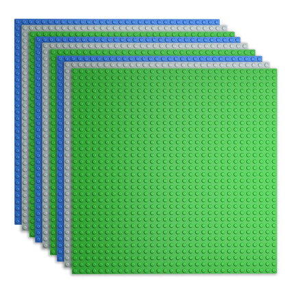 2PCS Classic Baseplates 32x32 16x32 Dots Base Plate MOC Blocks Plastic Building Bricks Assembly Compatible Brand City Friends