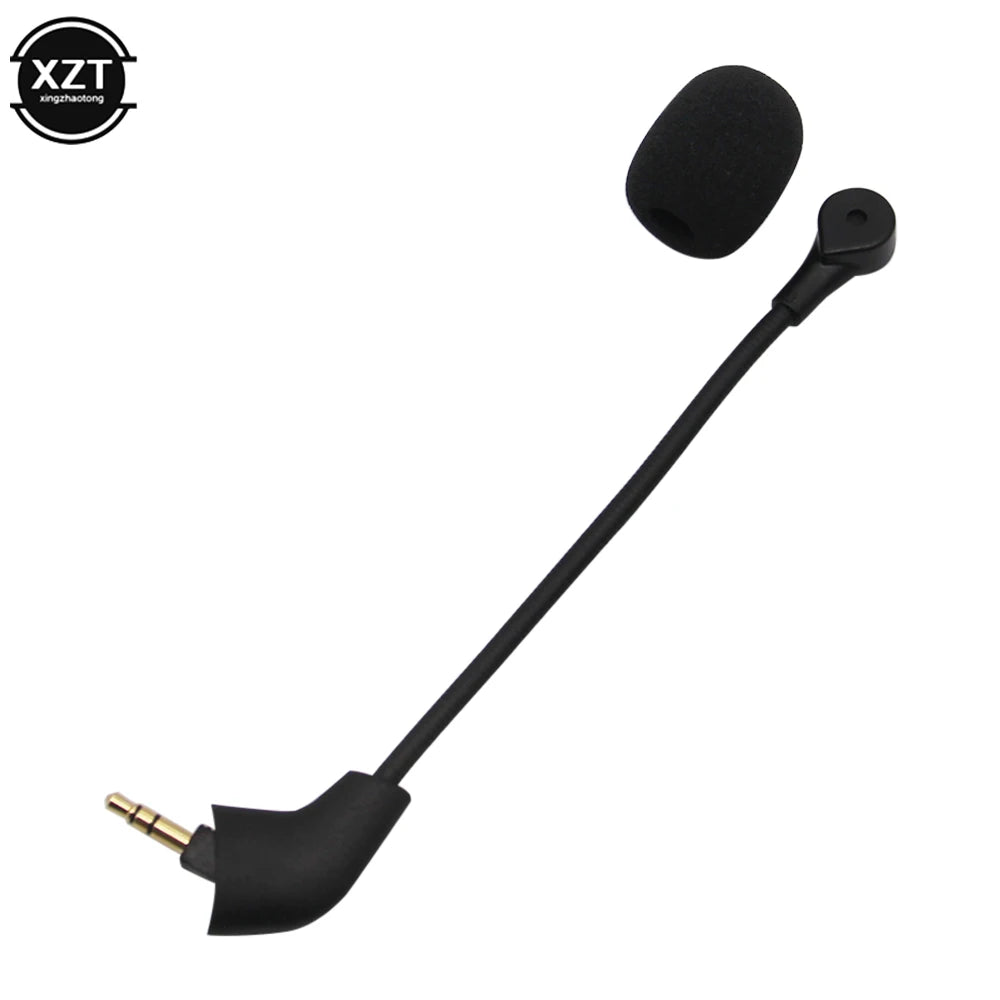 New 3.5mm Headphone Microphone for Kingston HyperX Cloud 2 II X Core Pro Silver Cloud Accessories Gaming Headsets Mic Microphone