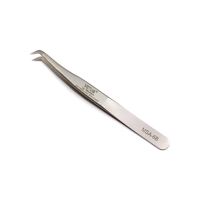 100% brand Stainless Steel anti-static eyelash tweezers superhard Eyelash Extension tool Best Quality Tweezer