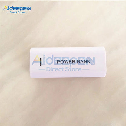 5600mAh 2X 18650 USB Power Bank Battery Charger Case DIY Box For iPhone For Smart Phone MP3 Electronic Mobile Charging DC 5V 1A