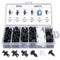 100pcs Trim Panel Retainer Fastener Kit Mixed Auto Fastener Clip Car Body Push Retainer Pin Rivet Bumper Door Car Accessories