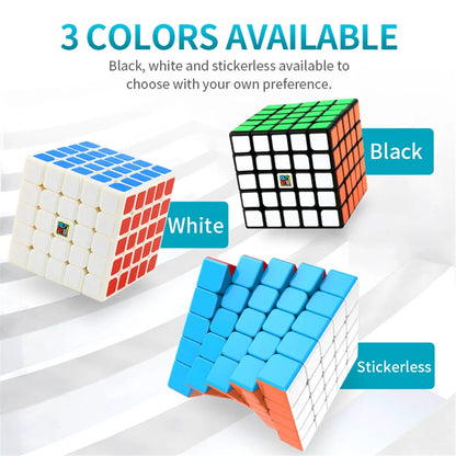 MOYU Speedcube Meilong Magic Cube Stickerless 4x4 5x5 6x6 7x7 8x8  Speed Puzzle Cubes Toys Gift