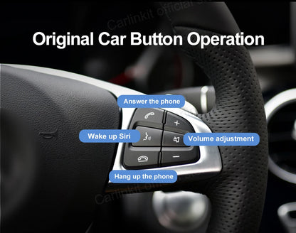 CarlinKit USB Wired/Wireless CarPlay Adapter Wireless Android Auto AI Box Mirrorlink Bluetooth Auto Connect For Android Car Radio For Youtube Netflix Google Map Android Aftermarket Car Screen