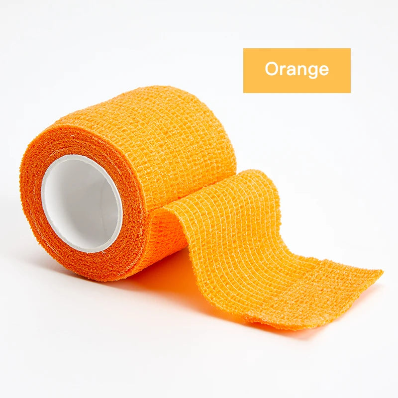 24 Pieces Self Adhesive Bandage Wrap Breathable Vet Wrap Cohesive Bandage First Aid for Pets Athletic Elastic Self Adherent Wrap