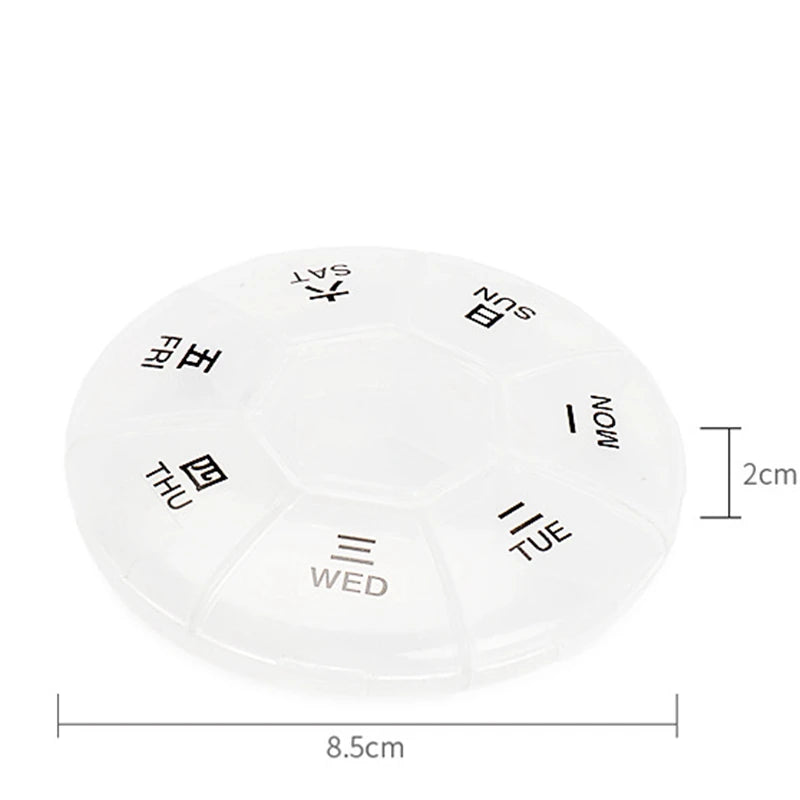 Medicine Box Pill Cutter Portable Drug Box Useful Grinder Splitter Medicine Pill Holder Tablet Cutter Splitter Divider Pill Box