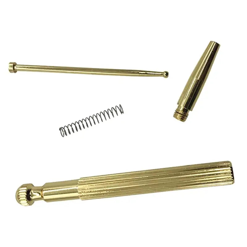 2 PCS/set Ear Stimulator Press Point Probe Auricular Pen Beauty Ear Reflex Zone Massage Needle Detection Health