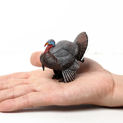 Simulated Bald Eagle Owl pelican Parrot Swan Birds Hand Painted Model Toy Figurine for Kids' Collection Science Educational Toys