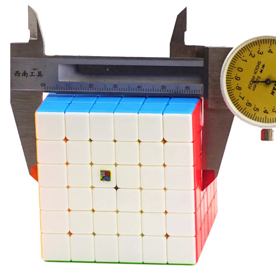 MOYU Speedcube Meilong Magic Cube Stickerless 4x4 5x5 6x6 7x7 8x8  Speed Puzzle Cubes Toys Gift