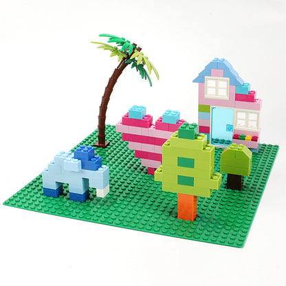 2PCS Classic Baseplates 32x32 16x32 Dots Base Plate MOC Blocks Plastic Building Bricks Assembly Compatible Brand City Friends