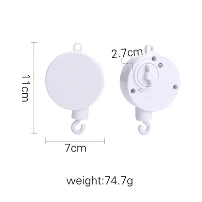 Baby Soft Felt Cartoon Wool Ball Seashell Rattles Hanging Bed Bell Newborn Mobile Crib Wooden Bracket Montessori Education Toys