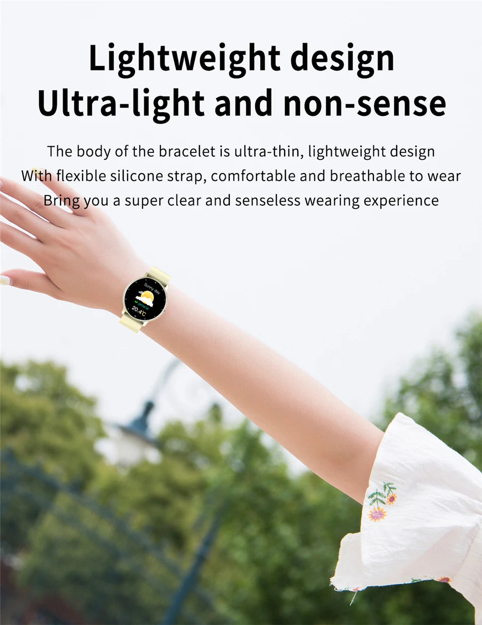 LIGE 2025 Nowy inteligentny zegarek męski, pełnoekranowy dotykowy sportowy zegarek fitness, wodoodporny IP67 Bluetooth dla Androida i iOS smartwatch Mężczyźni+pudełko