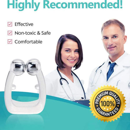 Anti Snoring Device Nose Clip vent blocker Silicone Snore Stop ring silent snore sleep Aid Night Sleeping Apnea Guard Night