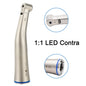 dentistry Contra Angle Low Speed Handpiece 1:1/1:5/20:1 Fiber Optic Straight Contra Angle X25L/X95L Style Air Turbine  dental