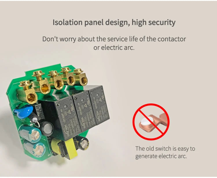 Zemismart Zigbee No Neutral Switch Physical Push Interruptor Smart Wall Switches Work with Tuya Magnetic Latching Relay 220V