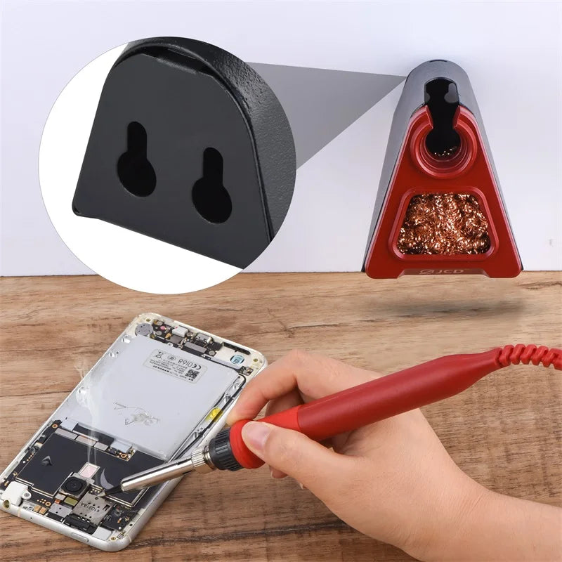 100W Digital Electric Soldering Iron Kit Set 110V/220V Temperature Adjustable Welding Tool Ceramic Heater Soldering Tips Rework