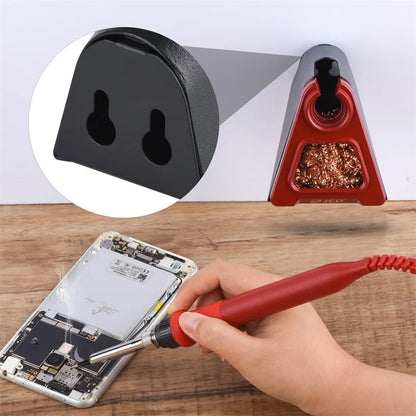 100W Digital Electric Soldering Iron Kit Set 110V/220V Temperature Adjustable Welding Tool Ceramic Heater Soldering Tips Rework