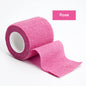 24 Pieces Self Adhesive Bandage Wrap Breathable Vet Wrap Cohesive Bandage First Aid for Pets Athletic Elastic Self Adherent Wrap