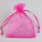 50/100pcs Colorful Organza Gift Bag 5x7 7x9 9x12 10x15 13x18cm Party Wedding Favors Candy Jewelry Packaging Drawstring pouches
