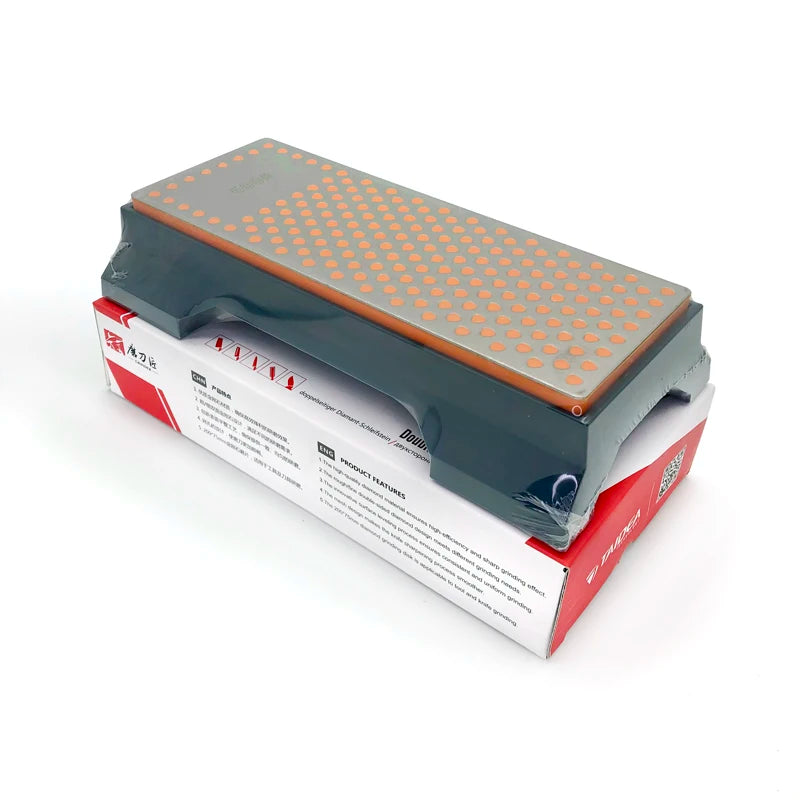 TAIDEA Big Size Diamond Grindstone 600/1000Grit Double-side Sharpening stone Professional Knife Sharpening System Wetstone