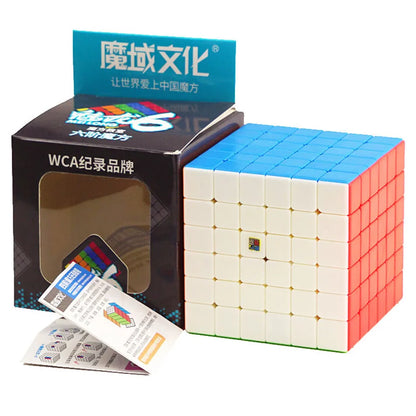MOYU Speedcube Meilong Magic Cube Stickerless 4x4 5x5 6x6 7x7 8x8  Speed Puzzle Cubes Toys Gift