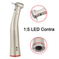 dentistry Contra Angle Low Speed Handpiece 1:1/1:5/20:1 Fiber Optic Straight Contra Angle X25L/X95L Style Air Turbine  dental
