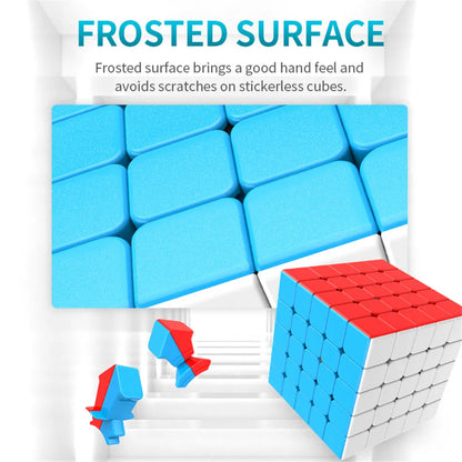 MOYU Speedcube Meilong Magic Cube Stickerless 4x4 5x5 6x6 7x7 8x8  Speed Puzzle Cubes Toys Gift