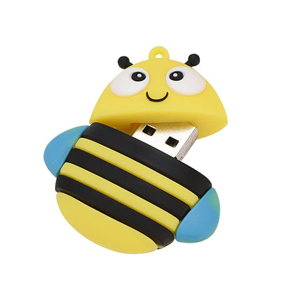 Cartoon Pendrive Owl Fox Bee USB flash drive lovely pen drive 4gb 8g 16gb 32gb 64gb animal pen drive memory stick