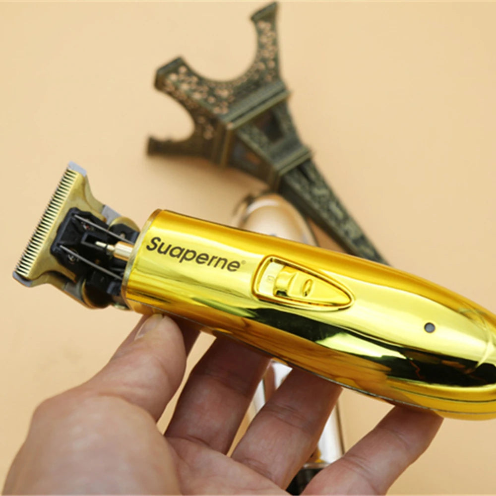 Professional Electric Hair Clipper Suaperne Rechargeable Hair Trimmer Beard Shaver Men Salon Barber Hair Cutting Machine