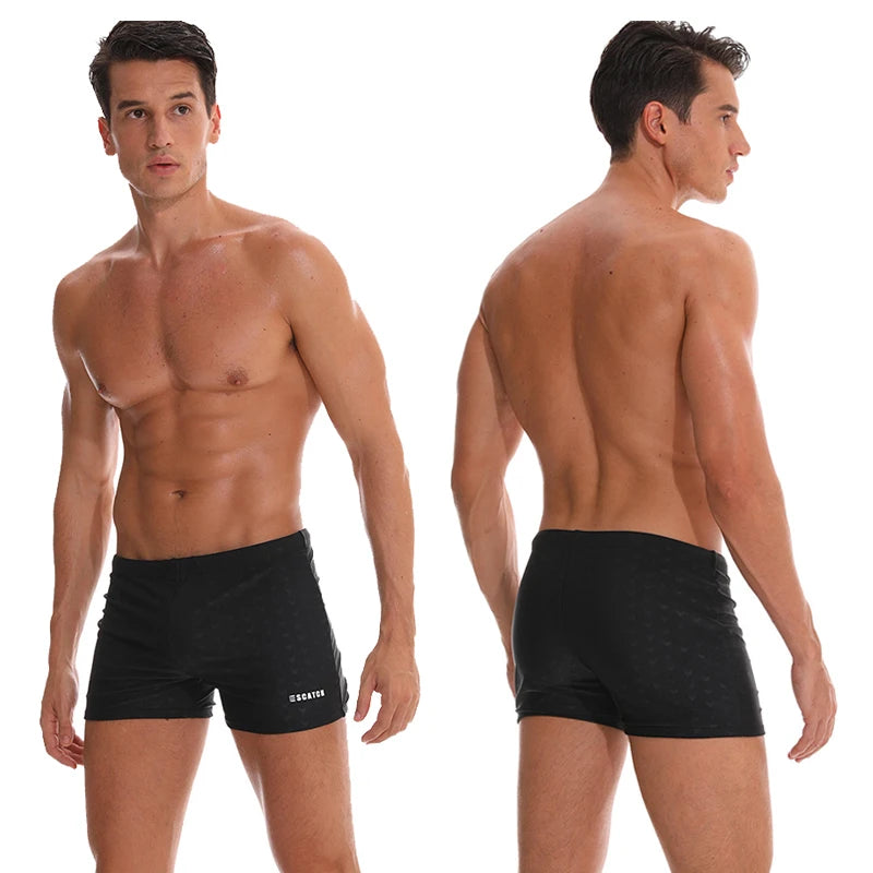Datifer Brand 2026 Hot Sale Man Swimtrunks Breathable Adjustable Elastic Swimwear Male Swim Briefs  Bañador Hombres Short