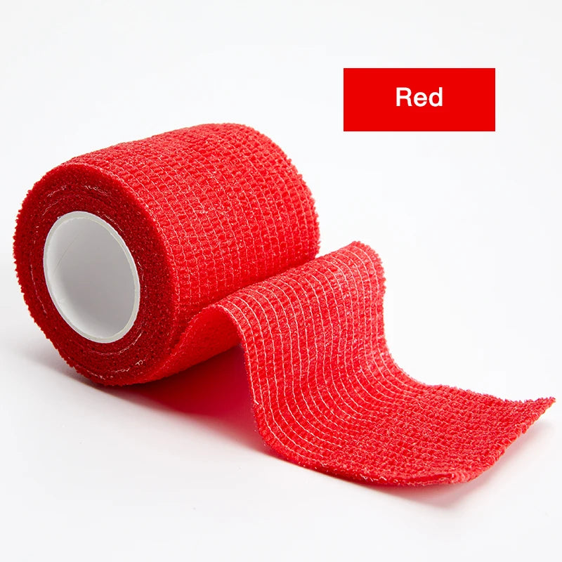24 Pieces Self Adhesive Bandage Wrap Breathable Vet Wrap Cohesive Bandage First Aid for Pets Athletic Elastic Self Adherent Wrap