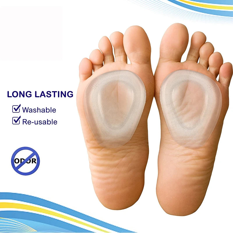 Ball of Foot Cushions Foot Health Care Inserts Insoles For Support Neuroma Runners Metatarsalgia Gel Pad Rapid Foot Pain Relief