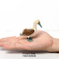Simulated Bald Eagle Owl pelican Parrot Swan Birds Hand Painted Model Toy Figurine for Kids' Collection Science Educational Toys