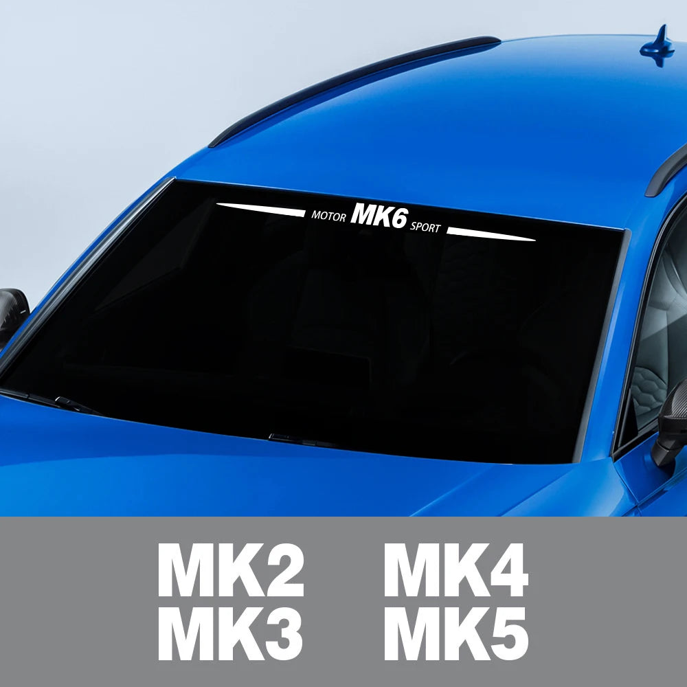 For VW Volkswagen Golf 4 5 MK2 MK8 MK4 MK5 MK6 7 6 MK3 MK7 Car Whole Body Stickers Sport Styling Racing Decal Auto Accessories