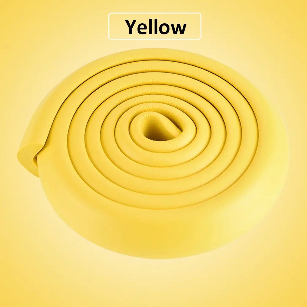 2M Children Desk Soft Foam Sponge Safety Edge Protection Table Guard Strip Anticollision Strip Desk Corner Protector