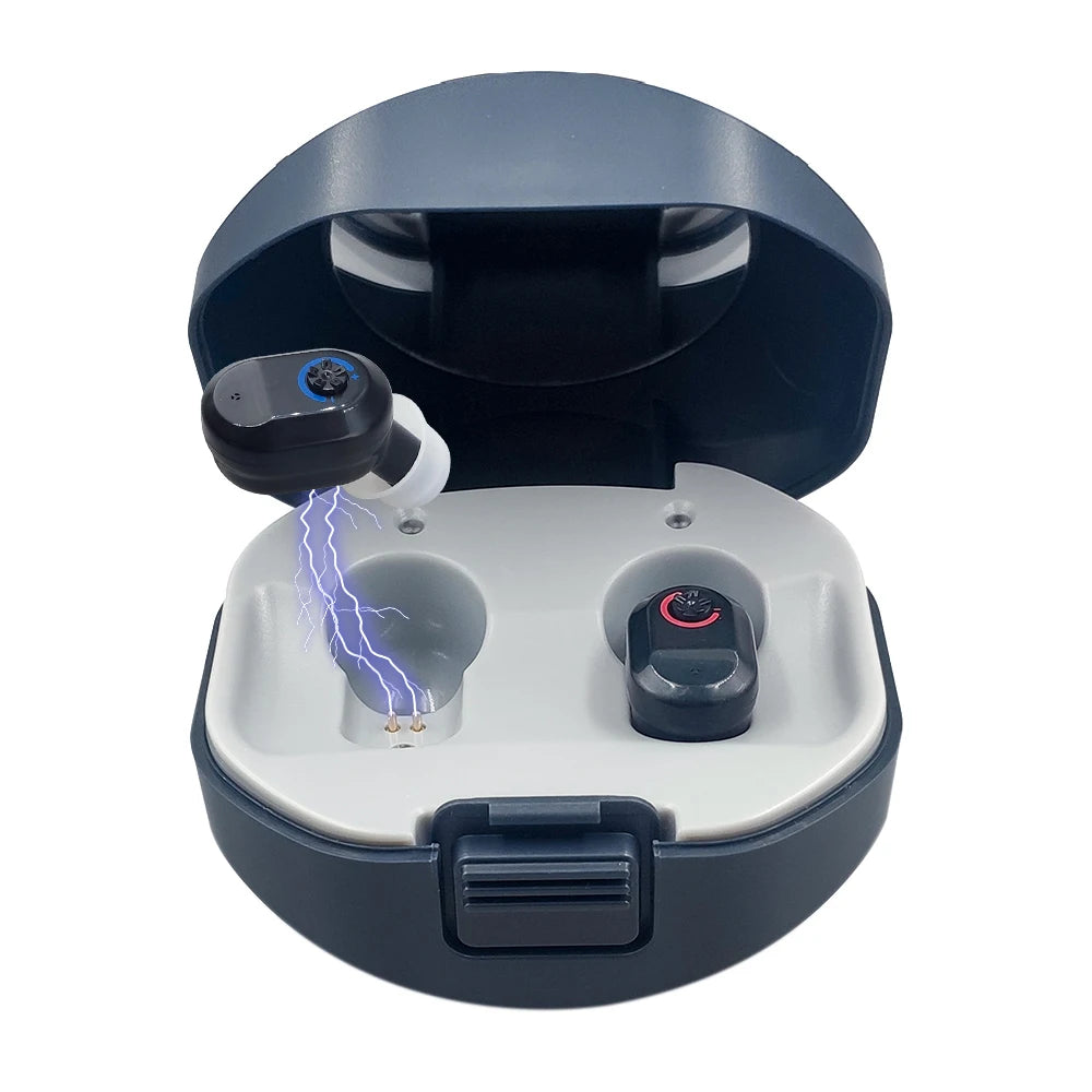 NEWEST Rechargeable Hearing Aid Digital  Hearing Aids Sound Amplifier Portable Deaf Elderly Dropshipping Free Shipping