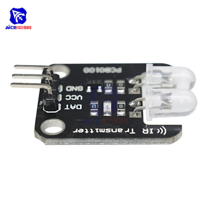 diymore PCB0100 2 Channel Infrared Transmitter Module IR Transmitter for Arduino Electronic Building Blocks