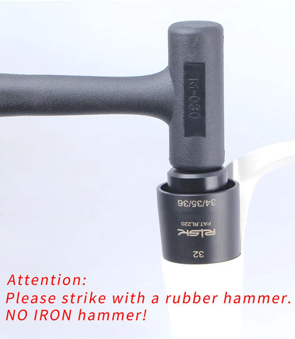 RISK Mountain Bike Suspension Front Fork Dust Seal Oil Sponge Ring 32 34 mm 35mm 36mm MTB Bicycle Fork Inner Tube Dust Seal Tool