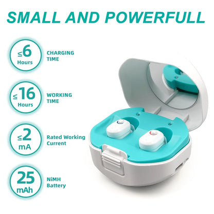 NEWEST Rechargeable Hearing Aid Digital  Hearing Aids Sound Amplifier Portable Deaf Elderly Dropshipping Free Shipping