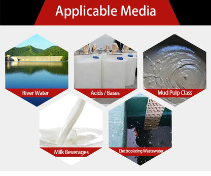 Digital Electromagnetic Flow Meter with LCD Display  for DN15 to DN300 Pipes  Pulse and 4-20mA Output