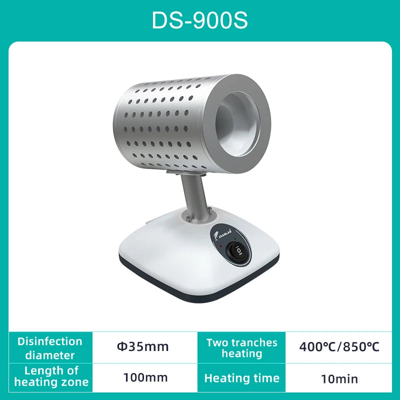Infrared Sterilizer Bacti-Cinerator Inoculation Loop Sterilizer High Temperature Disinfection Rapid Sterilizer Lab Equipment